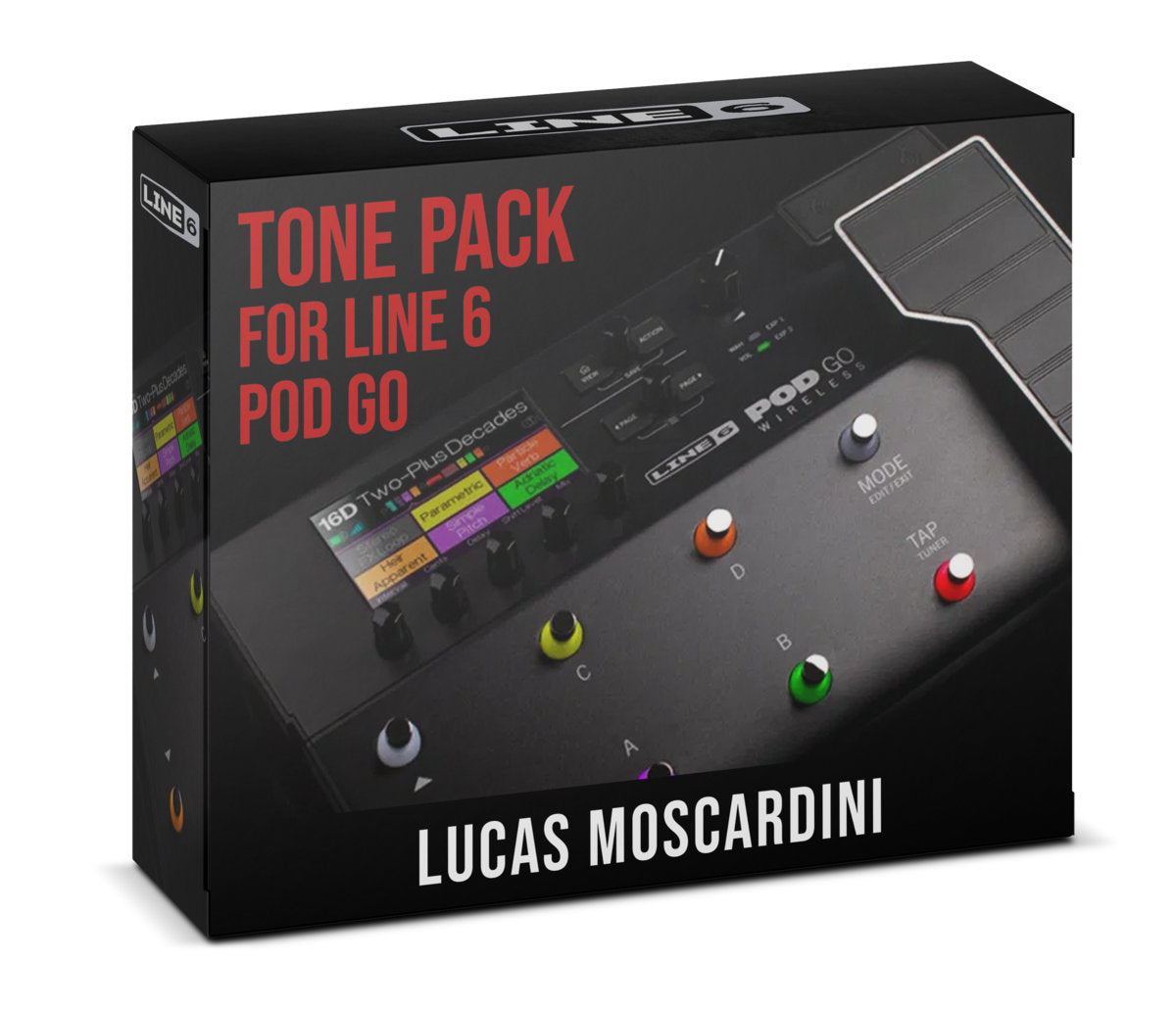 Line 6 POD GO | Tone Pack – Mosc4rdini